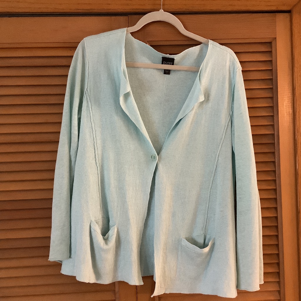 Single- Button Cardigan
